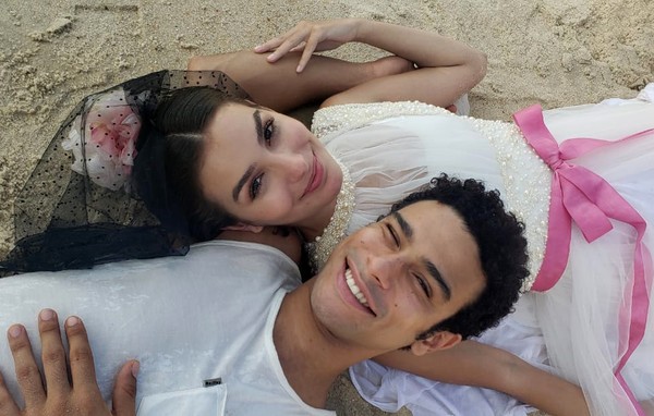 O casal Larissa e Diego voltarão a ficar juntos em Verão 90 (Foto: Globo)