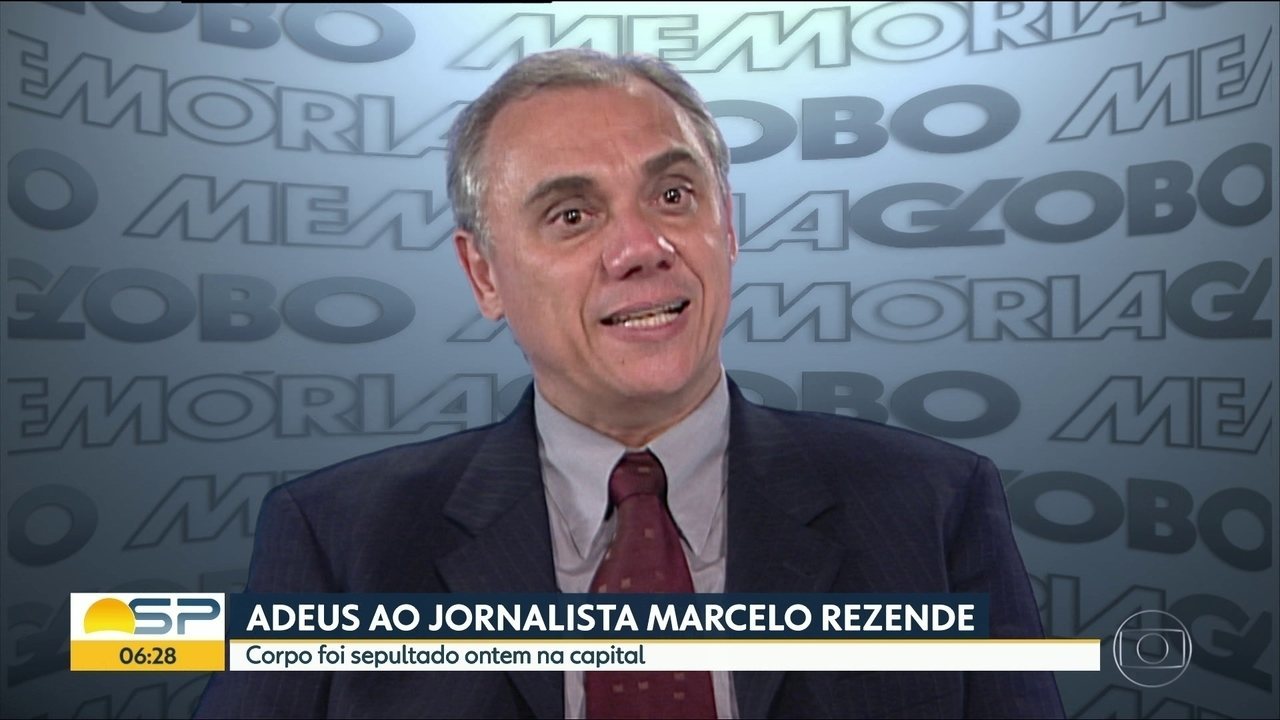 O jornalista da Globo, Marcelo Rezende (Foto: Reprodução)