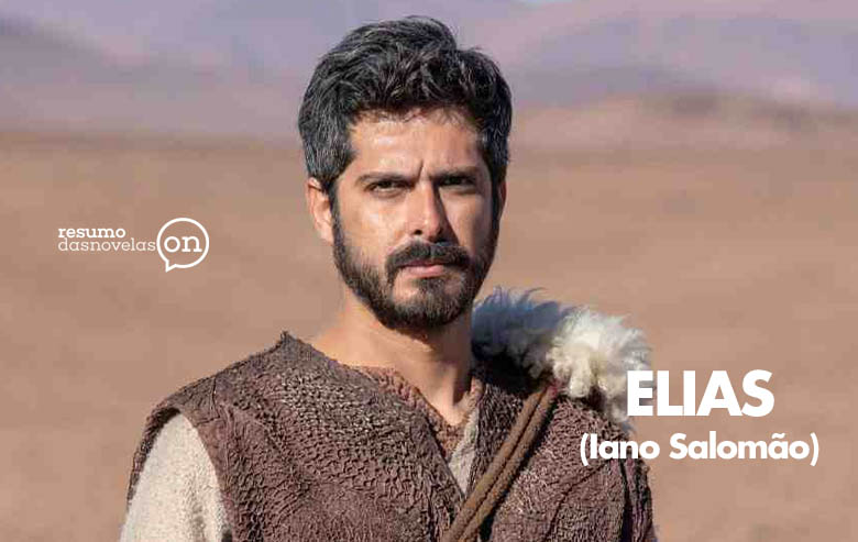 Iano Salomão viverá o personagem Elias, que enfrentará Jezabel na nova trama bíblica da Record TV.