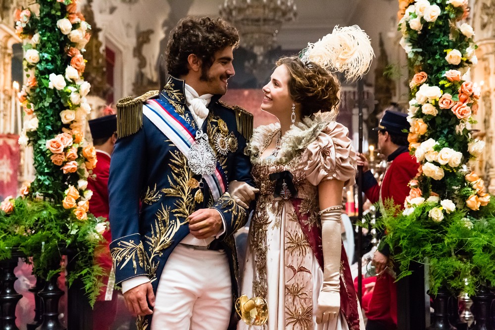 O casamento de Leopoldina e Pedro em Novo Mundo - Foto: Divulgação/Globo
