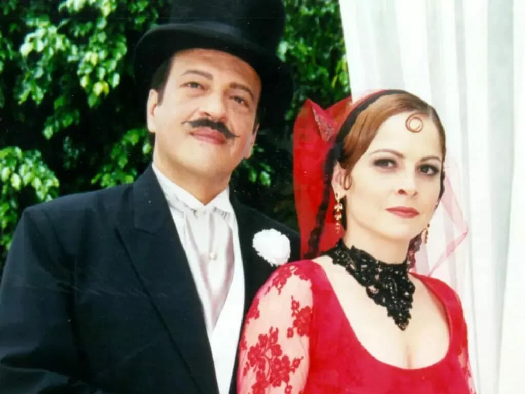 Marcela e Batista em cena de O Cravo e a Rosa (Foto: Reprodução)