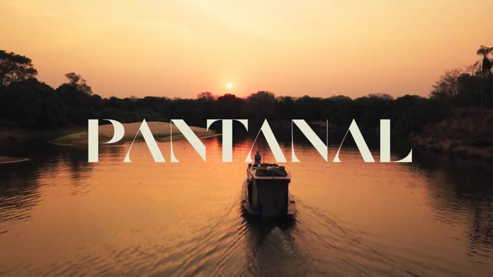 Logo da novela Pantanal em 2022