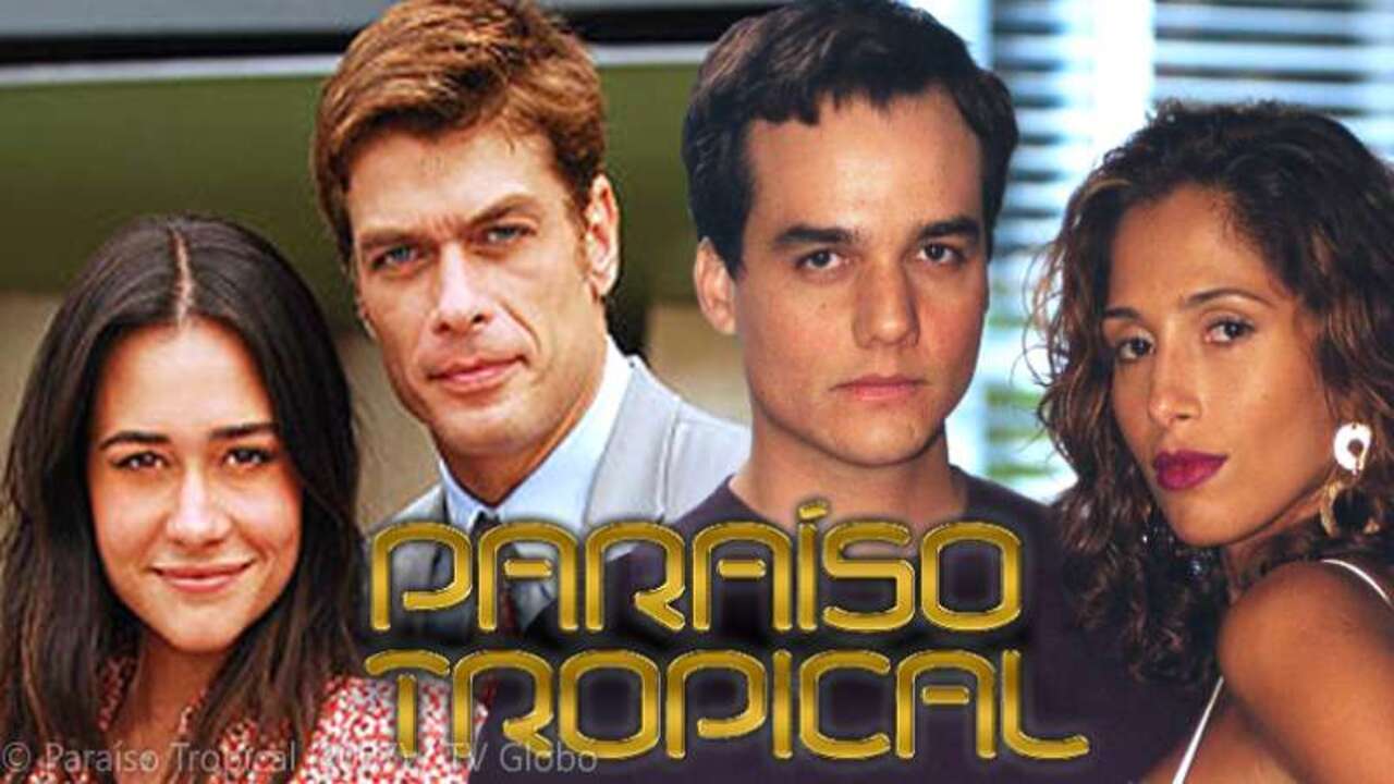 Elenco da novela Paraíso Tropical (Foto: Reprodução, Globo)