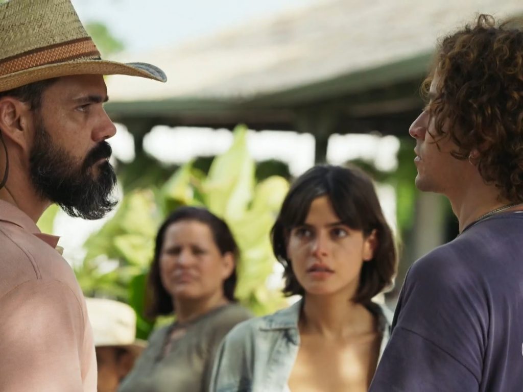 Alcides e Jove em cena da novela Pantanal