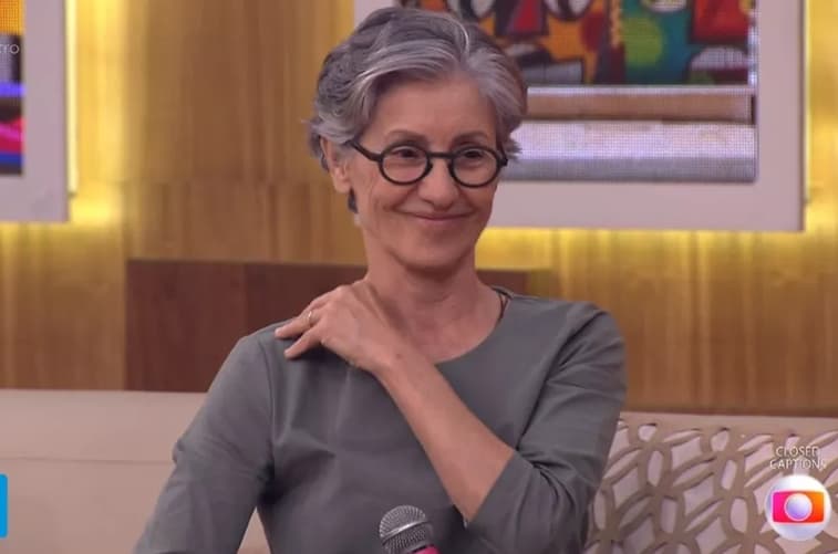 A atriz Cássia Kis surpreendeu na Globo (Foto: Reprodução)