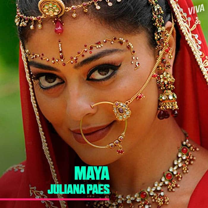 Juliana Paes no papel de Maya em Caminho das Índias do Canal Viva