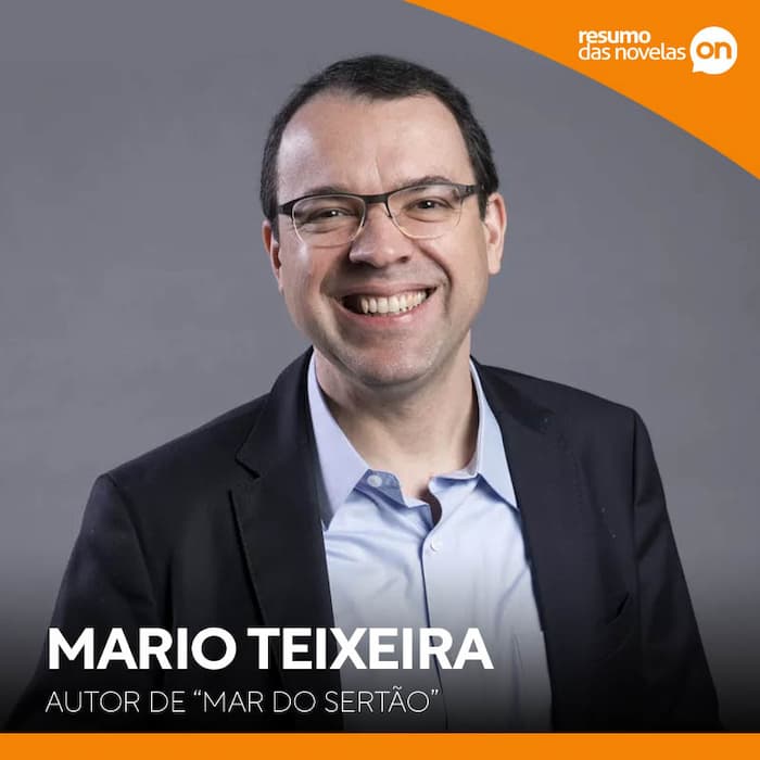 Mario Teixeira, autor de Mar do Sertão, novela das seis da Globo