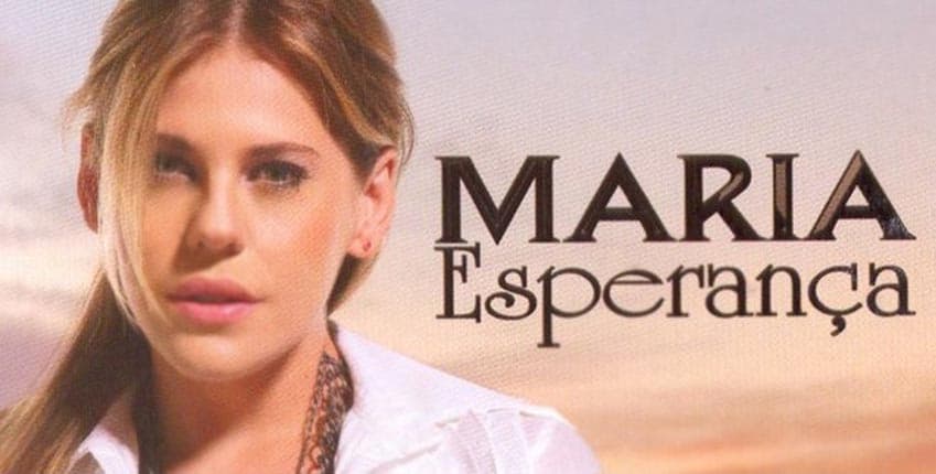 Capa do resumo da novela Maria Esperança, do SBT.