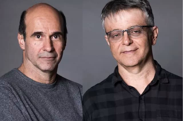George Moura (à esquerda) e Sergio Goldenberg (à direita) serão os autores de Guerreiros do Sol