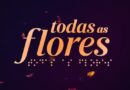 Logo oficial da novela Todas as Flores, da TV Globo.