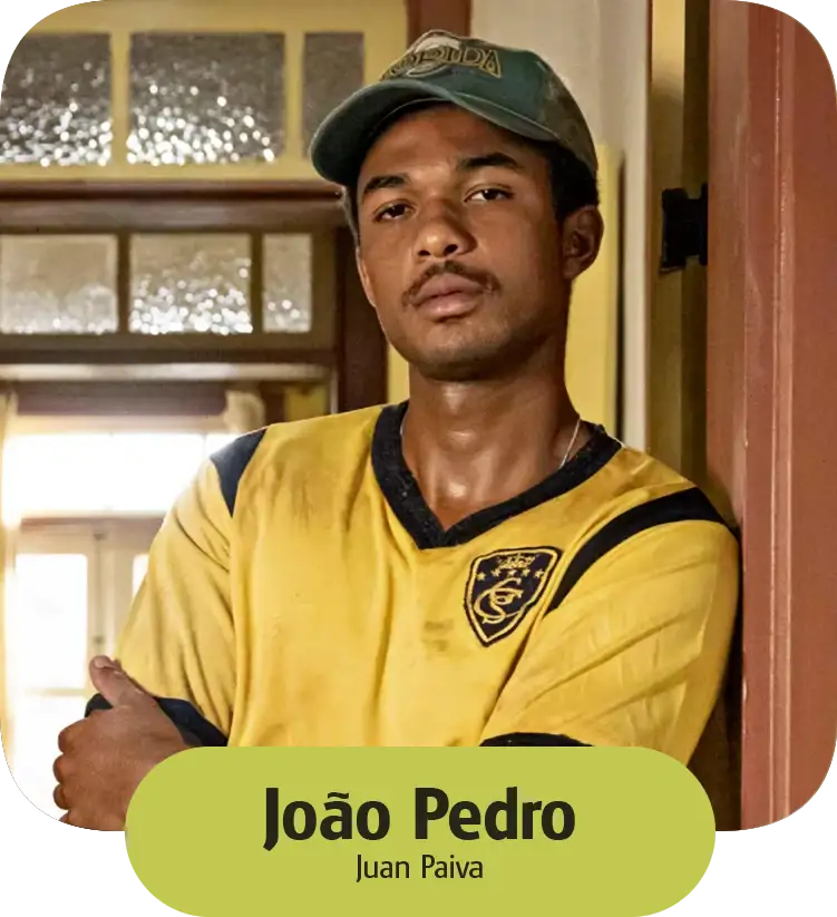 João Pedro, personagem de Juan Paiva, em Renascer 2024.