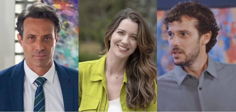Fernando Pavão, Nathalia Dill e Jayme Matarazzo integram o elenco de Família é Tudo. (Foto: reprodução)