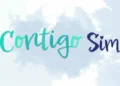 Logo oficial da novela Contigo Sim (Foto: Reprodução/Youtube)