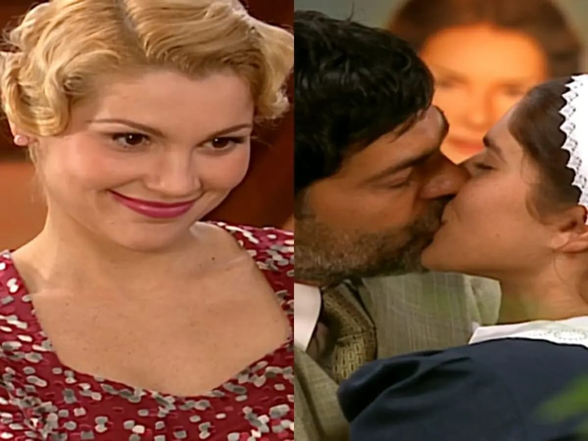 Cristina faz Luna e Rafael se beijarem